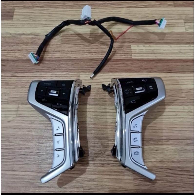 Tombol Stir + Kabel Stir Mitsubishi All New Pajero Sport Facelift 2021
