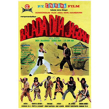 kaset dvd balada dua jagoan