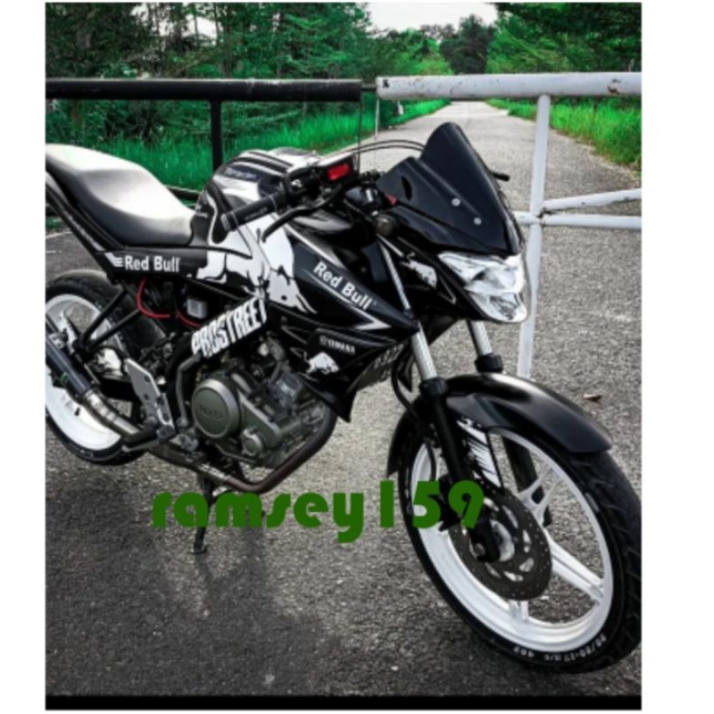 variasi visor Vixion r 2016-2023 windshield visor Vixion r 2016-2023 plus baut