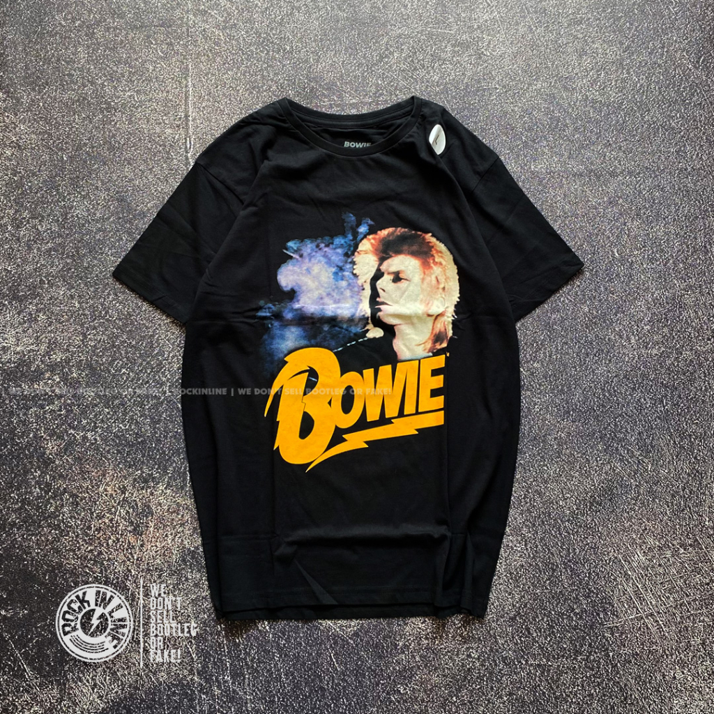 DAVID BOWIE - RETRO BOWIE Kaos Band Original