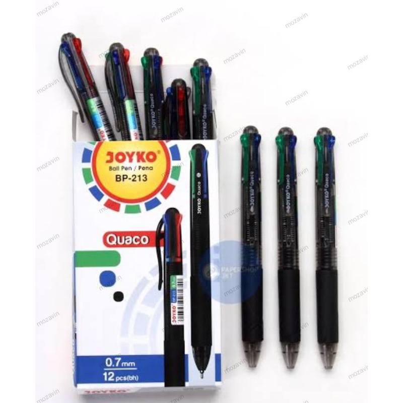 

pulpen pena 4 warna joyko BP-213 QUACO