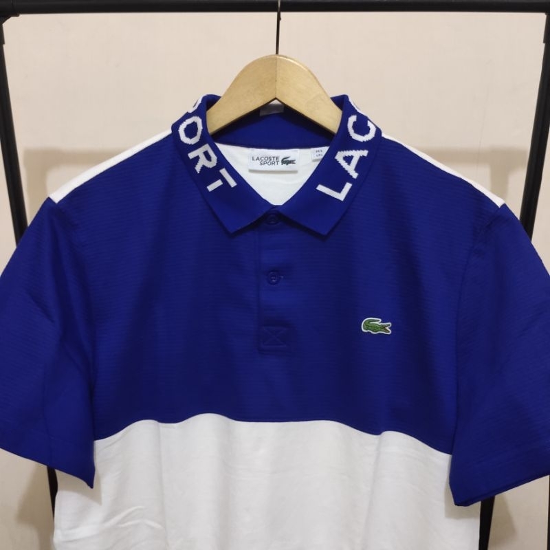 Kaos Polo Shirt Lacoste Sport Tennis Original Second Preloved
