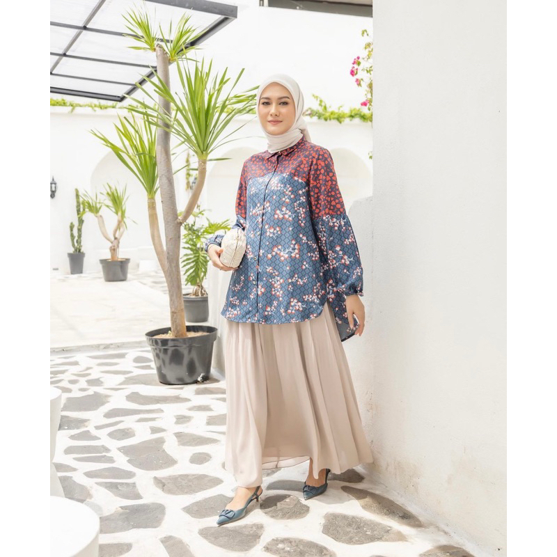 Halwa Blouse Heaven Lights Siap Kirim (Shopee Video)