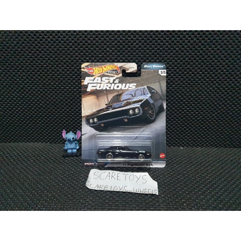 Hot wheels 71 Plymouth GTX fast And furious Full Force