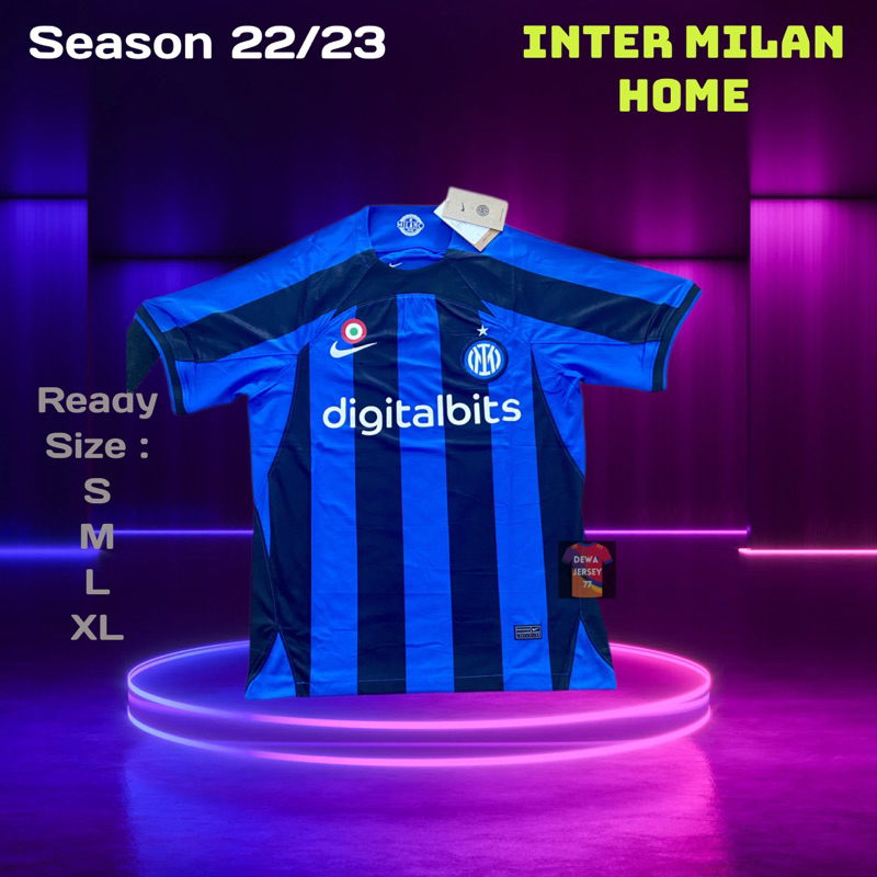 Jersey Inter Milan Home 2022/2023 Grade Ori