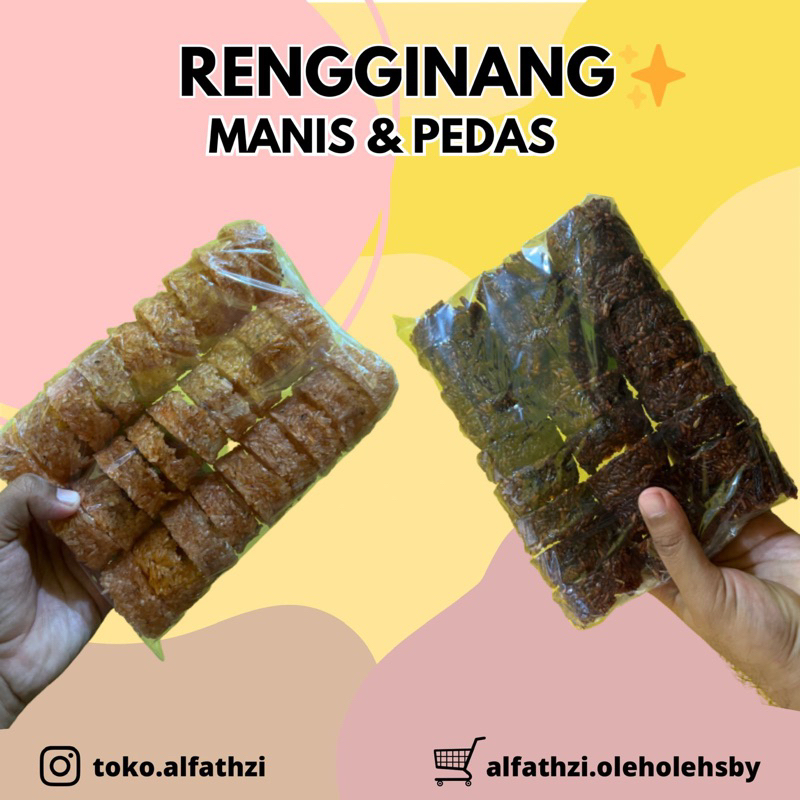 

✨Oleh Oleh Surabaya✨ Rengginang Mentah Pedas/Manis 300gr