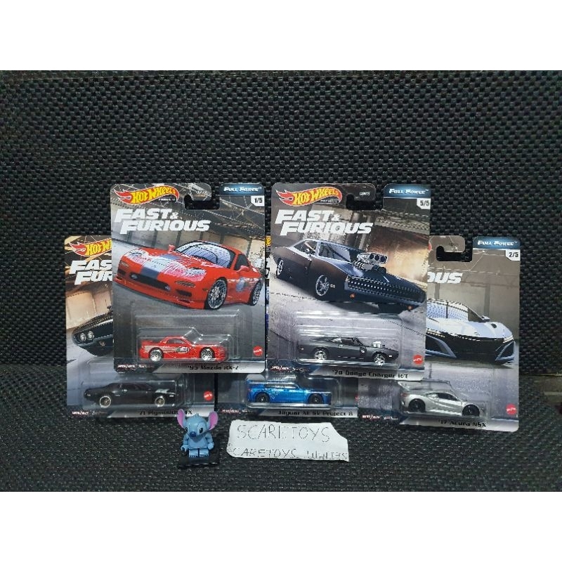 Hot wheels hotwheels Fast and Furious Full force Fast furious full force set