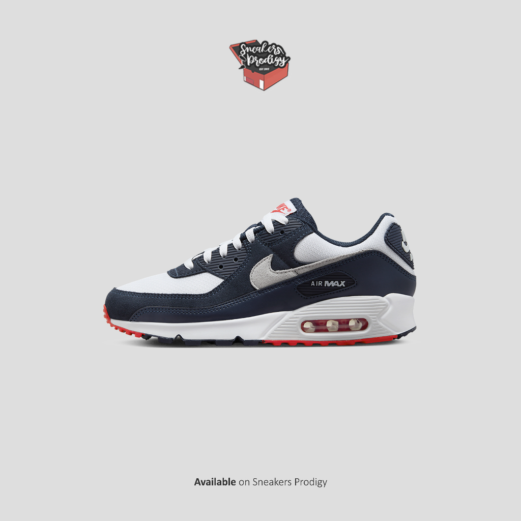 Nike Air Max 90 Obsidian Track Red Original Resmi Nike Indonesia