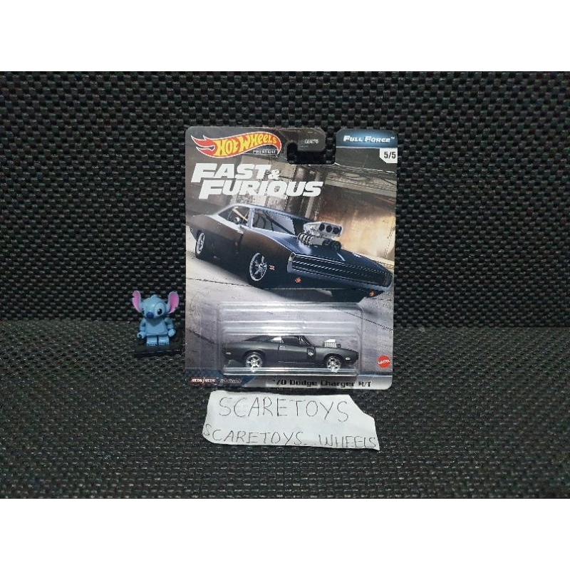Hot Wheels Fast & Furious Full Force Dom 70 Dodge Charger RT fast furious full force