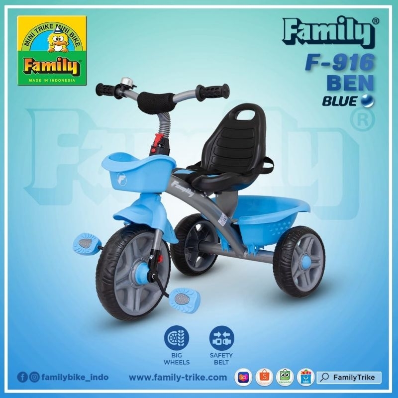 Sepeda Anak Baby Stroller Family