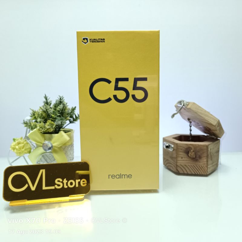 REALME C55 RAM 6/128 GB RAM 6 128GB GARANSI RESMI HP BARU NEW BNIB 6/128GB