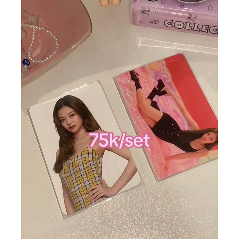 jennie blackpink photocard official hello bubble