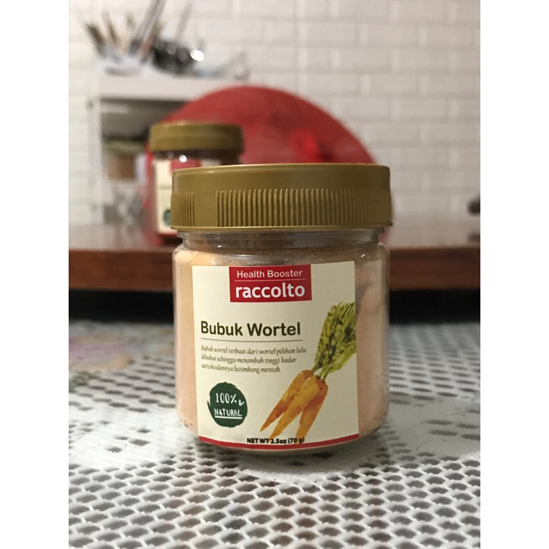 

raccolto bubuk wortel 70gr betacarotene