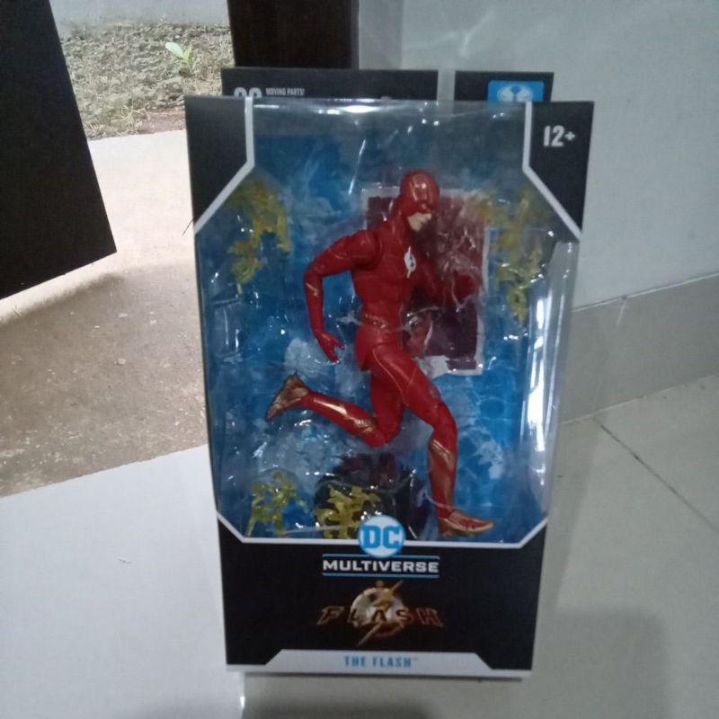 the flash mcfarlane dc the flash merah cabe