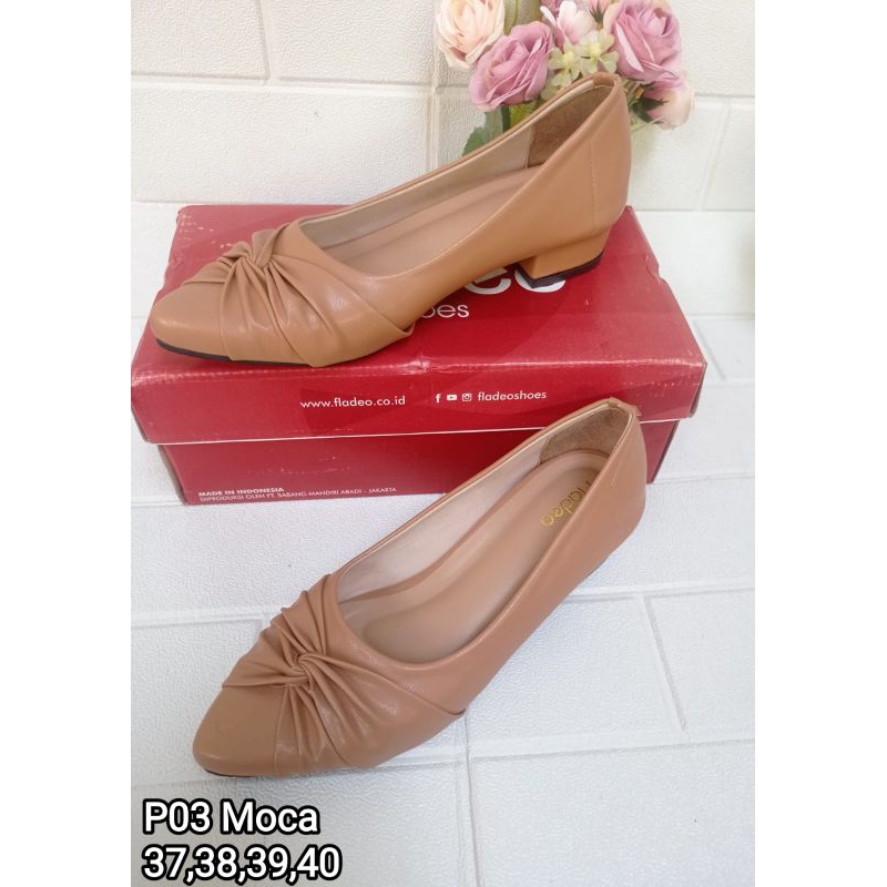 sepatu kerja wanita merk Fladeo Brand Matahari