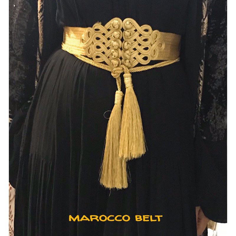 MAROKO BELT | IKAT PINGGANG | AKSESORIS FASHION