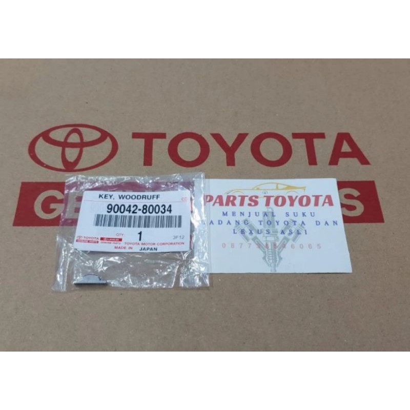 Key Crankshaft Pulley Spi As Kruk Ker Xenia Terios Ayla Asli 90042-80034