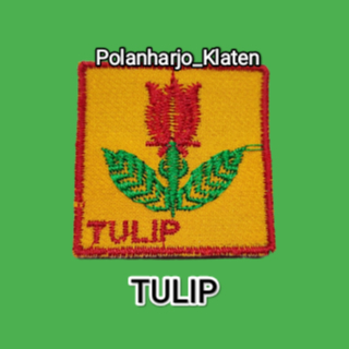 Tanda Regu Pramuka Putri Tulip / Tanda Regu Pramuka Tulip / Tanda Regu Tulip