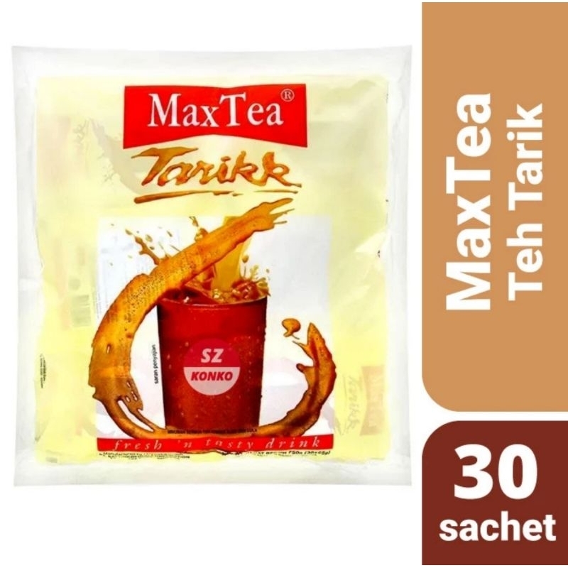 

Max Tea Teh Tarik Kemasan 30 Sachet