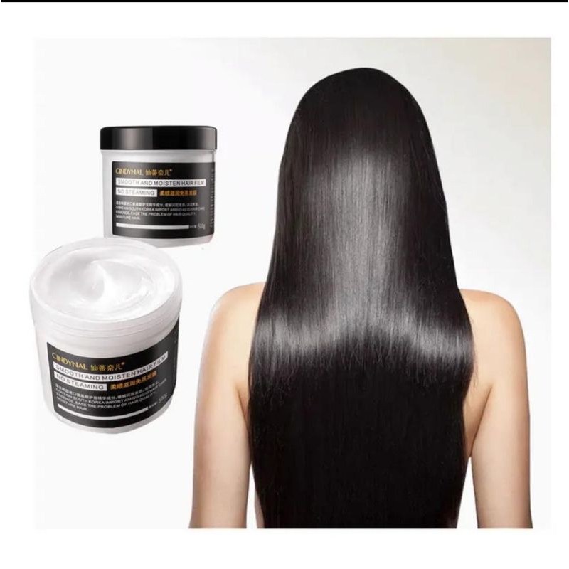 BPOM CINDYNAL Korean Style Hair Smoothing Keratin Pelurus Rambut Tanpa Catok