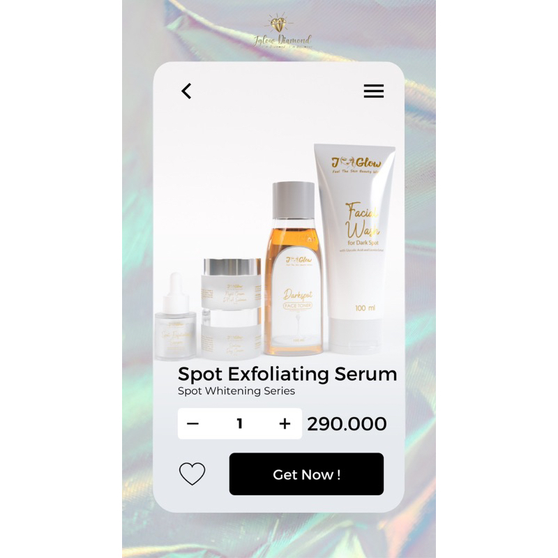 JGLOW PAKET FLEK PEELING SERUM (untuk kulit yang kehitaman dan ada flek hitam)
