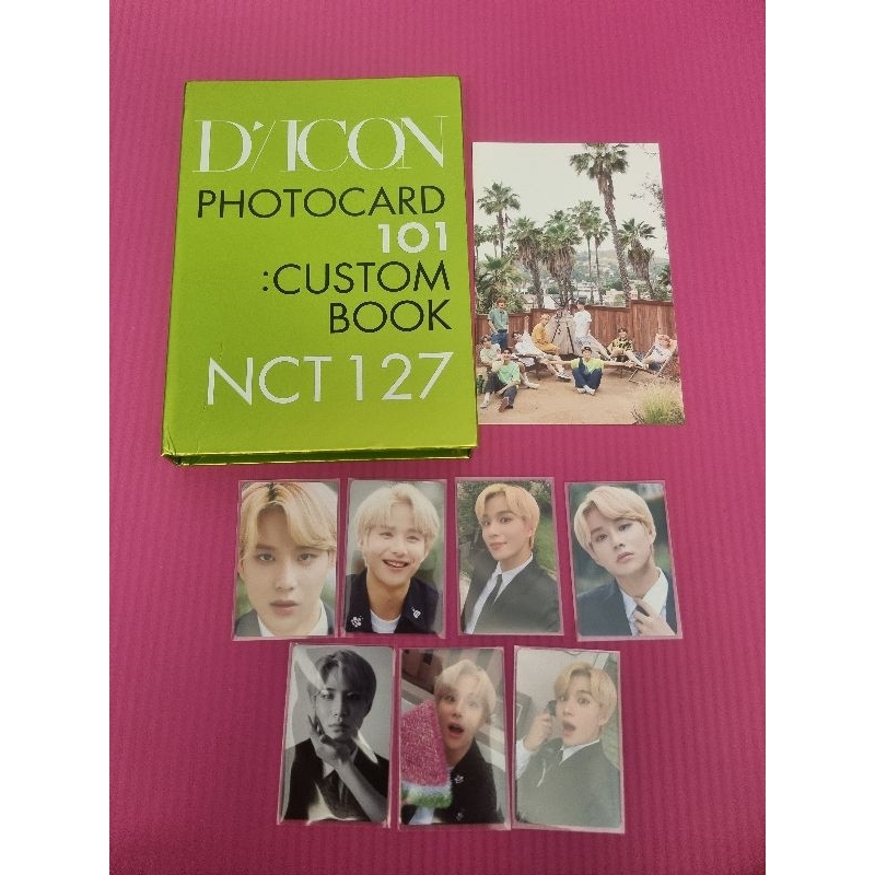 ALL Album PC DICON NCT 127 + PC Jungwoo + Postcard grup