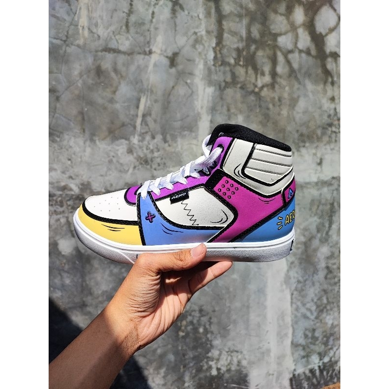Sepatu aerostret 2D change color x DragonBall