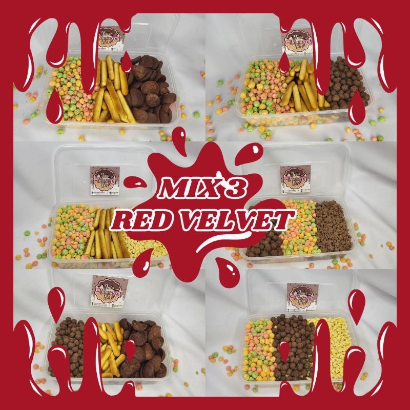 

YUM YUM BOX PREMIUM MIX 3 RED VELVET