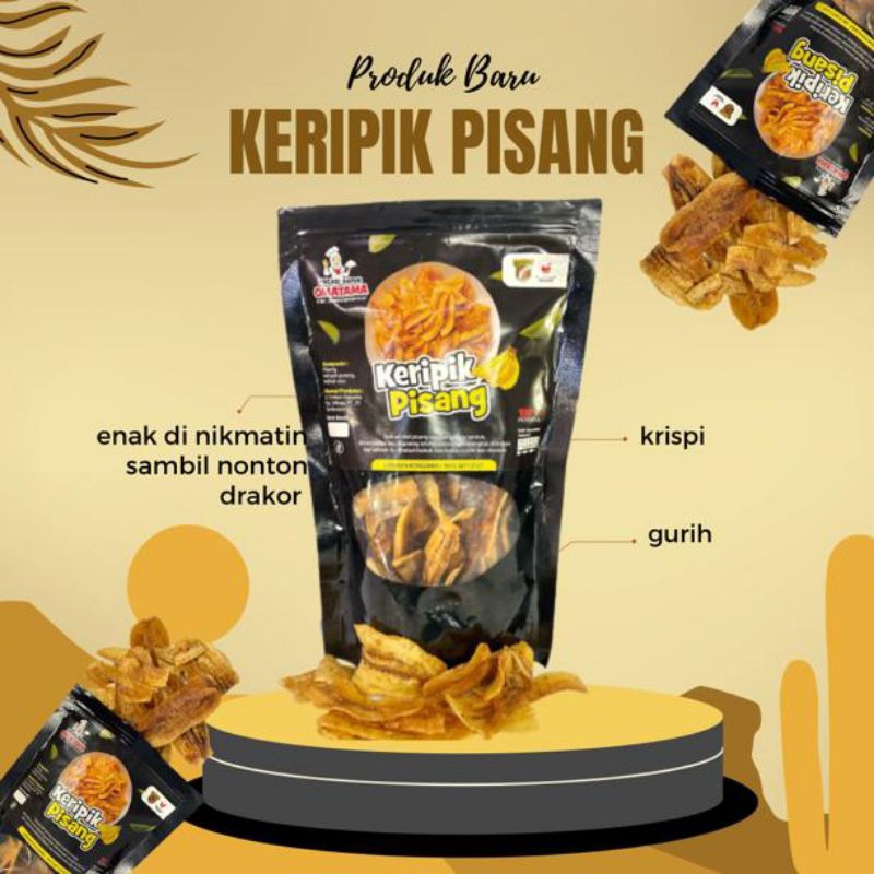 

Best Seller Kripik pisang - Gurih dan Enak