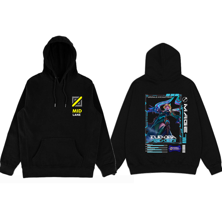 Sweater Hoodie Mobile Legend Anak Dan Dewasa Mage Eudora Skin Epic Terbaru Sweater Hoodie Gaming Mlb