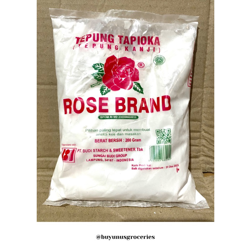 

ROSE BRAND Tepung Tapioka/Tepung Kanji 200g