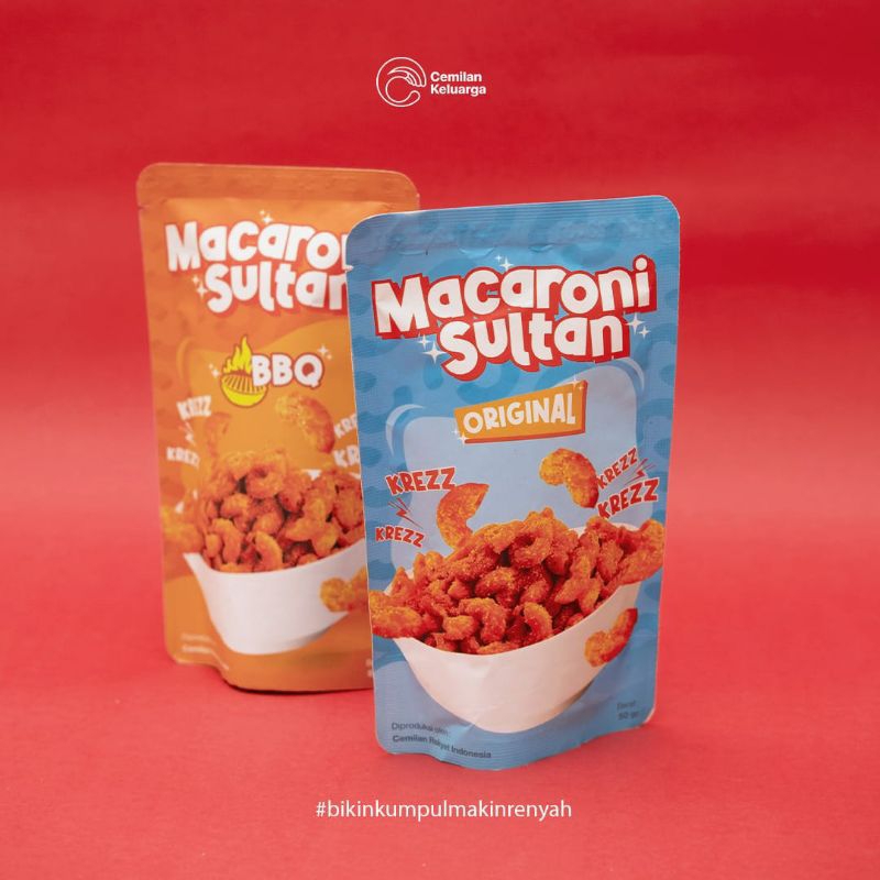 

Cemilan kekinian Macaroni Sultan