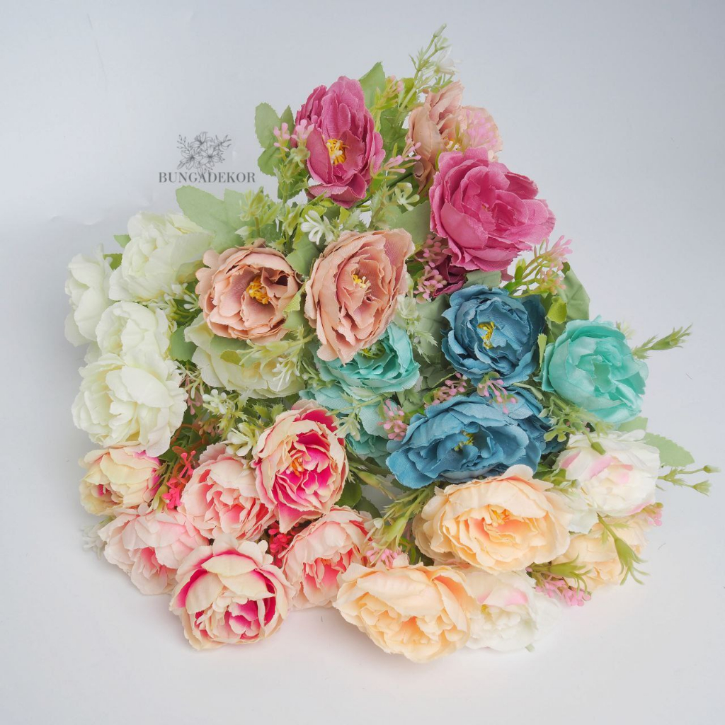 Peony Mix Buket  Kode: PM-134