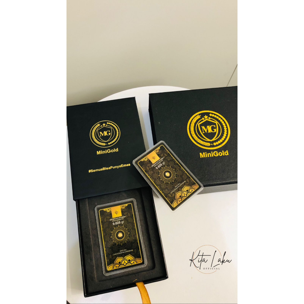 MiniGold 0.025 Gram Black Series