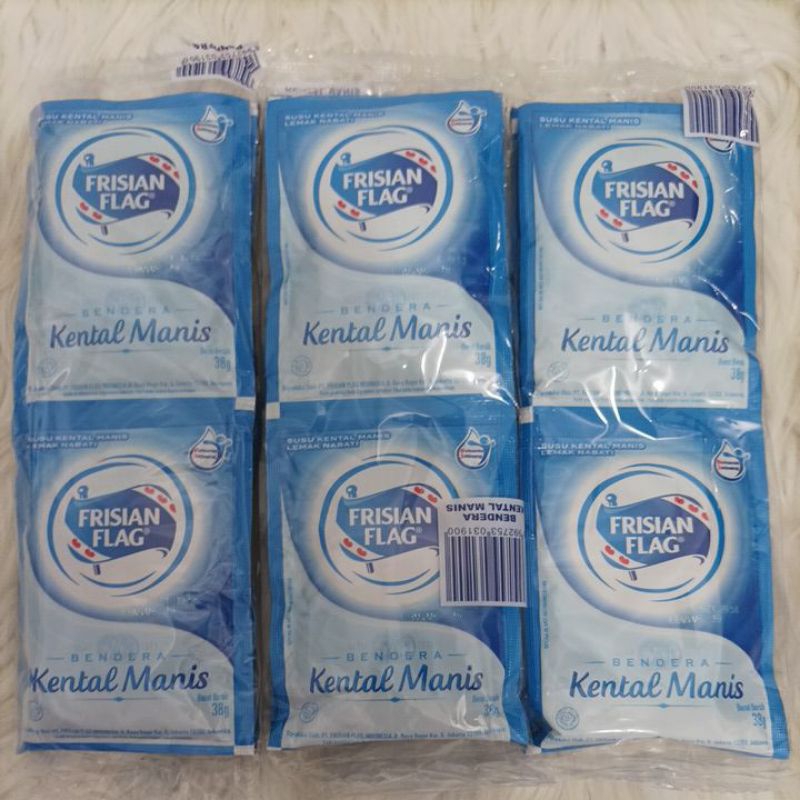 

susu kental manis sachet / frisian flag