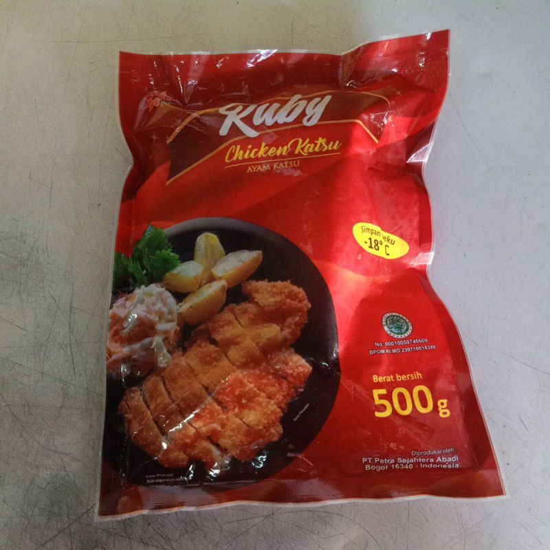 

Ruby chicken katsu 500gr