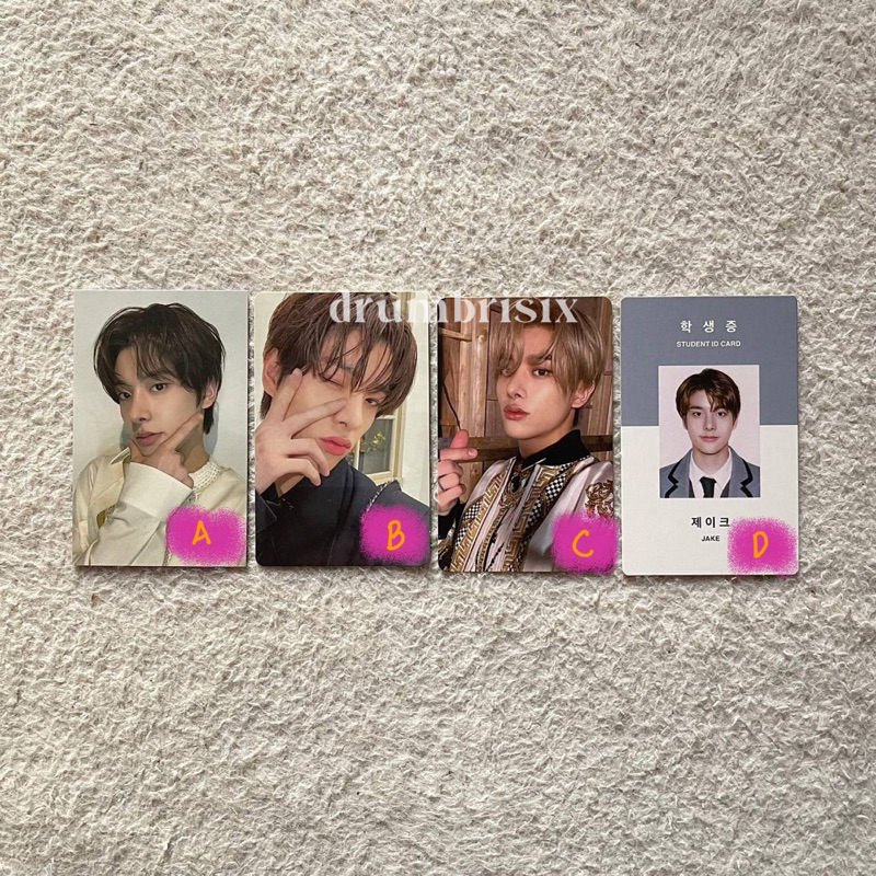 READY PC OFFICIAL JAKE ENHYPEN DIMENSION SENKOU LD TOREC TOWER RECORDS WEVERSE JAPAN SOLO JACKET WVS