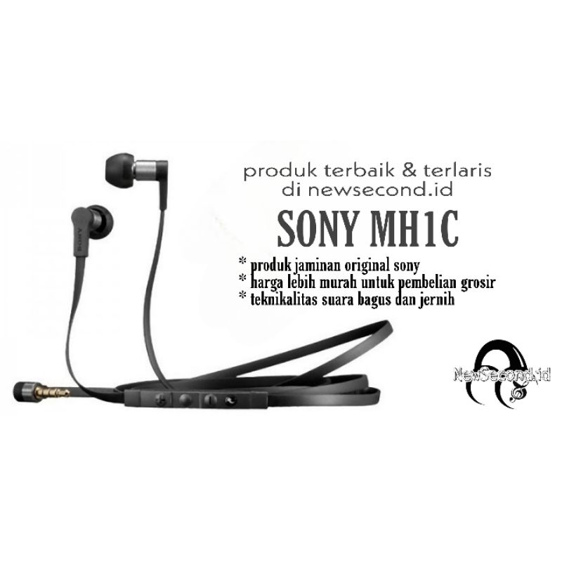 earphone headset sony mh1c