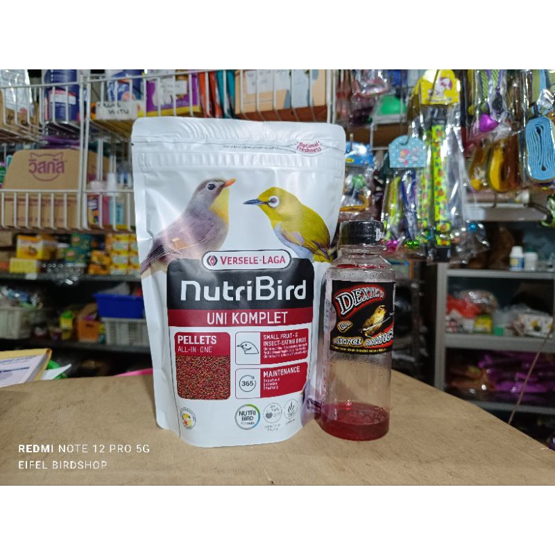 1 PAKET DEXTRO87 DAN UNI KOMPLET 2 barang dextro 87 nutribird uni komplet pleci