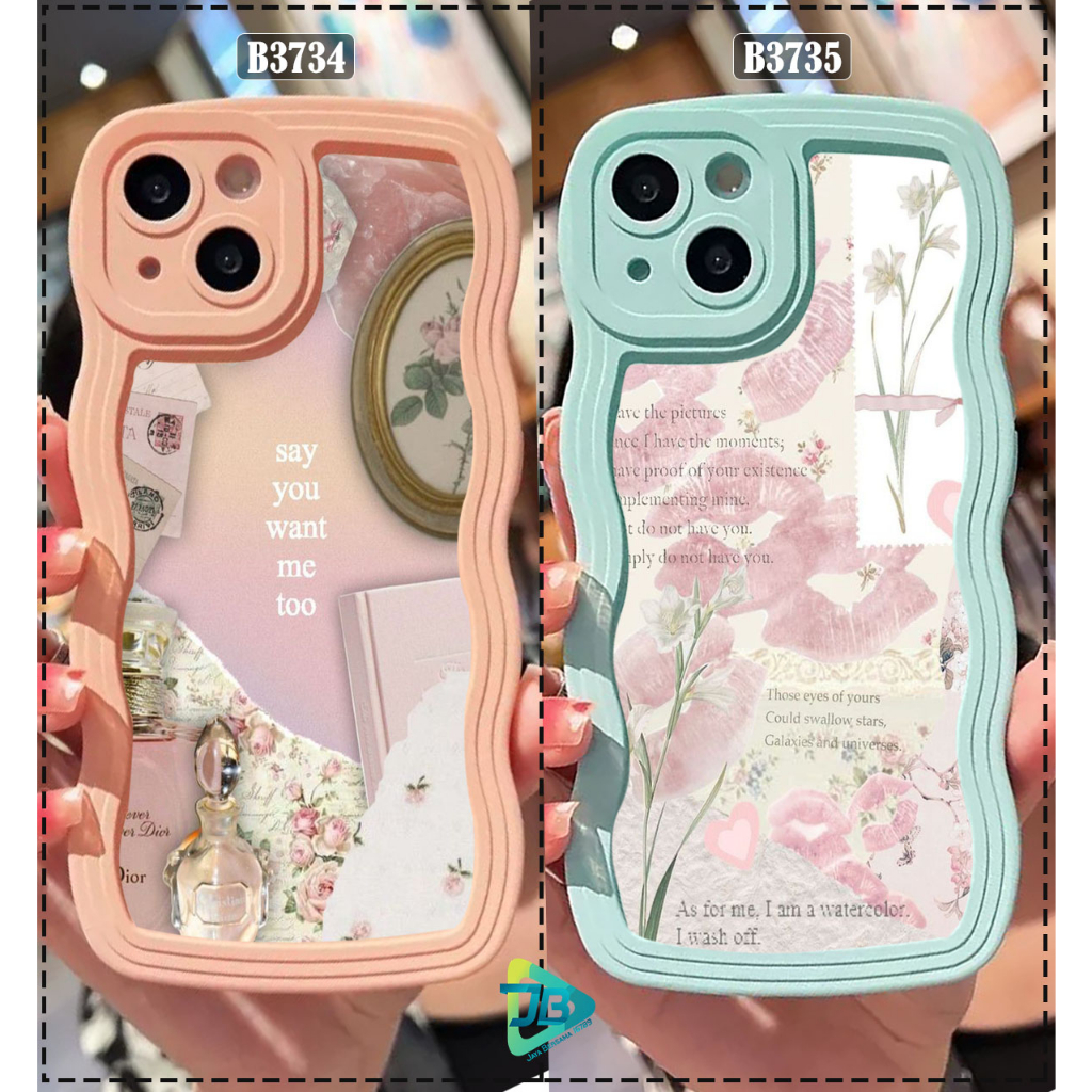 B3734 B3735 SOFTCASE SILIKON IPHONE 6 6S 7 8 SE 3 6+ 7+ 8+ 11 XS XR X 12 13 14 PRO MAX JB11762