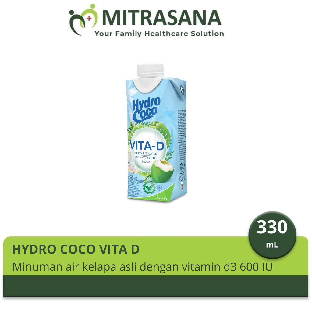 

Hydro Coco Vita D 600 IU 330 mL