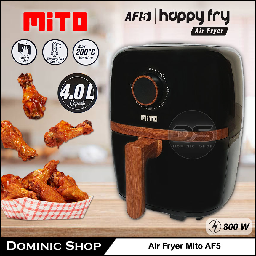 Air Fryer Mito AF5 / Penggorengan Tanpa Minyak / Air Fryer Mito / HappyFry