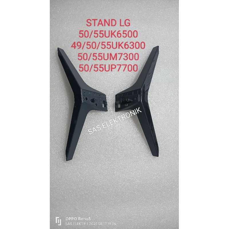 STAND KAKI PEDESTAL DUDUKAN TV LED LG UHD 49/50/55 49UJ63 50UJ63 55UJ63 50UK65 55UK65 49UJ632T 49UJ6