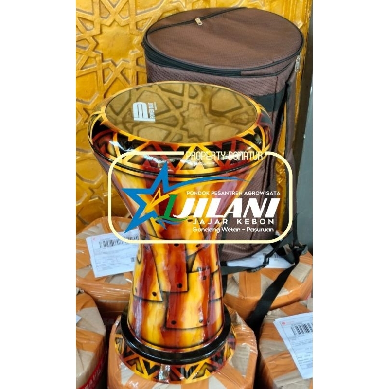 darbuka 9 inci+tas+Kunci