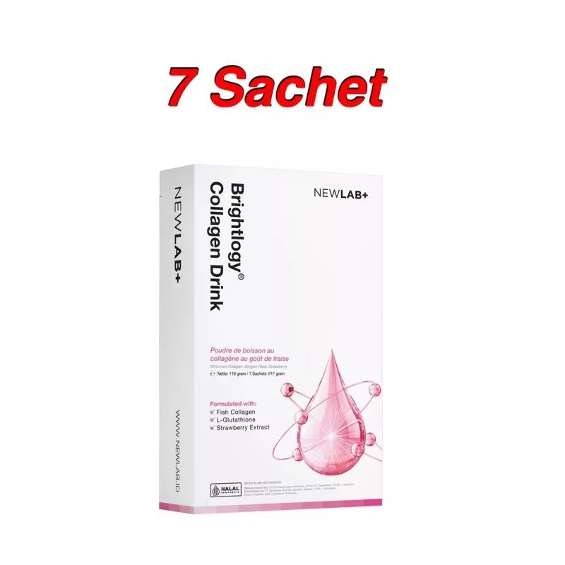 NEWLAB BEAUDELAB Collagen drink BRIGHTLOGY Ori 7-15 Sachet