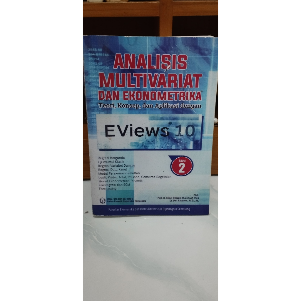 BEKAS analisis multivariate eviews Imam Ghozali