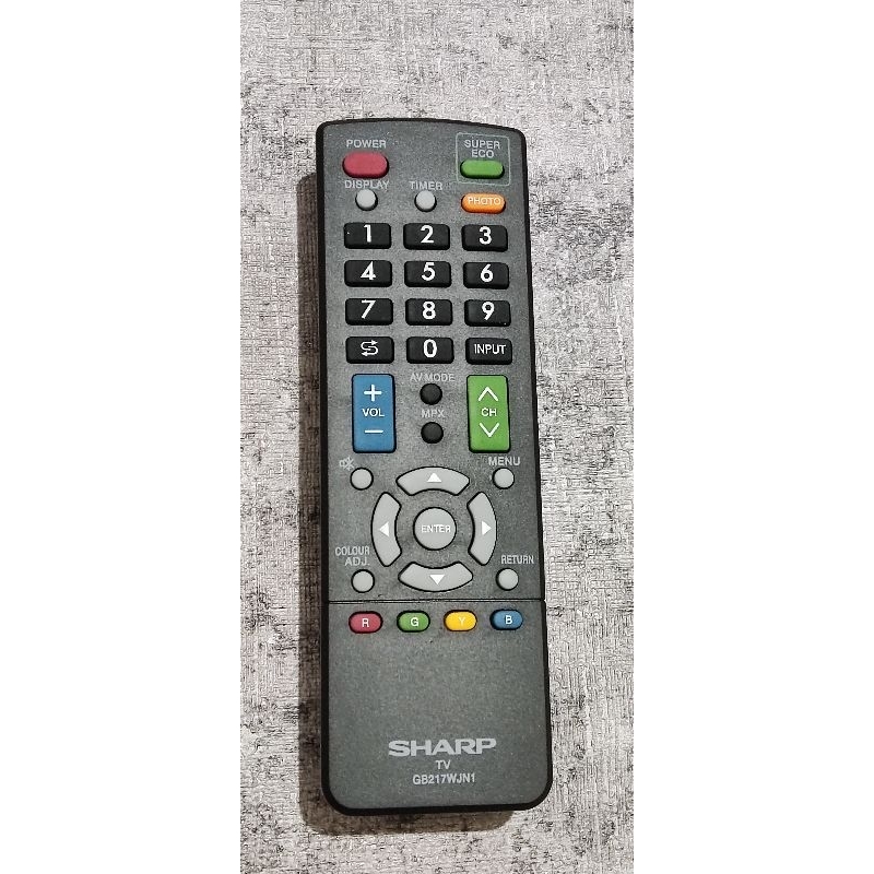 remot remote Sharp LED tv GB217WjN1 / gb176wjsa/gb175wjsa original 100%