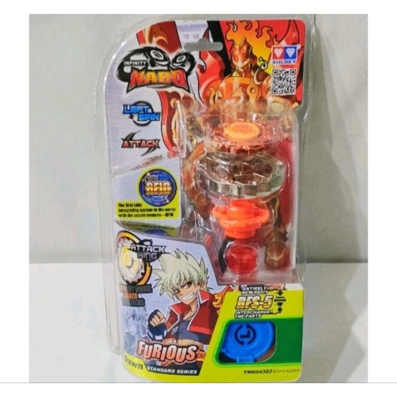 GANSING  BEYBLADE AULDEY NADO BESI INFINITY STANDART SERIES ORIGINAL