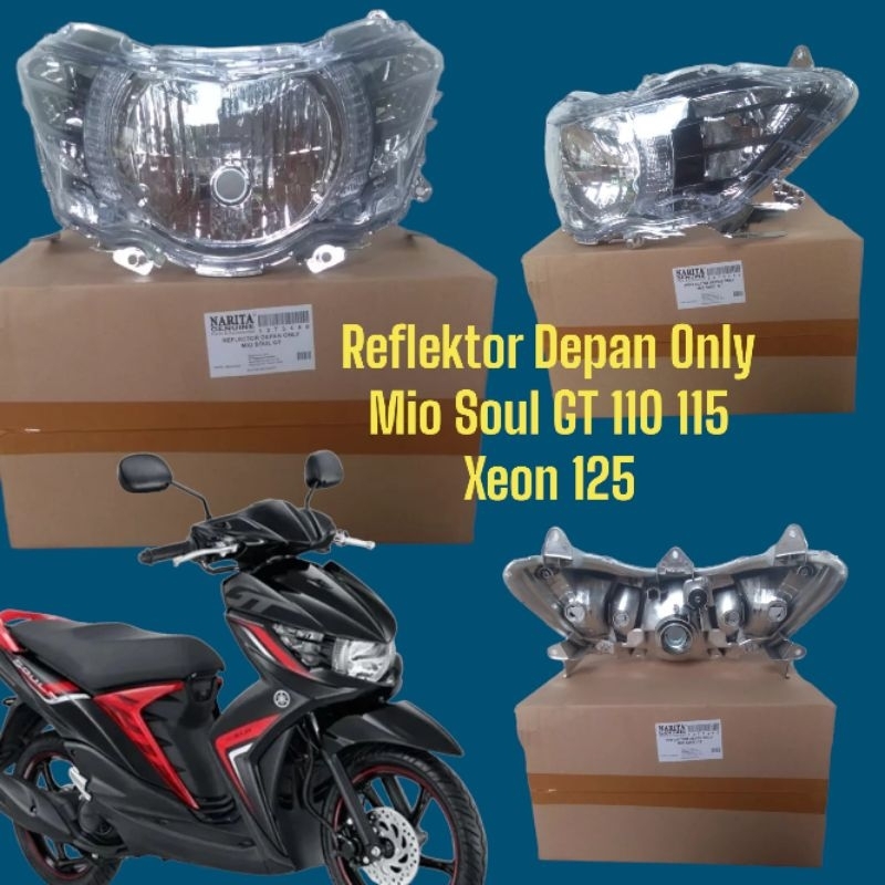 REFLEKTOR LAMPU DEPAN MIO SOUL GT 110 115 XEON 125