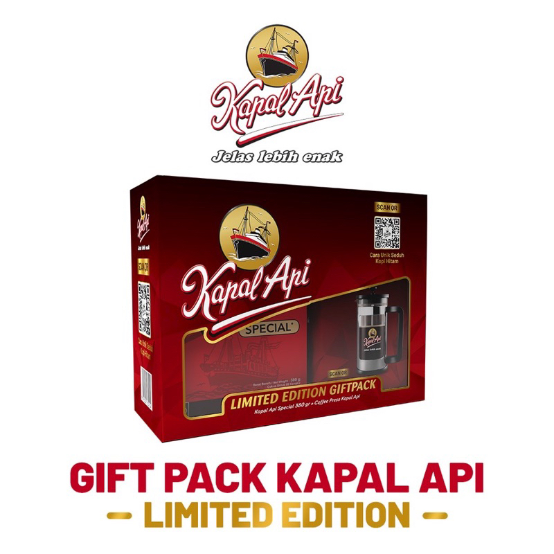 

Limited Edition Giftpack Kapal Api